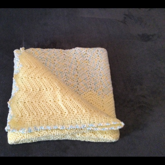 Other - New Hand Crochet Baby Blanket